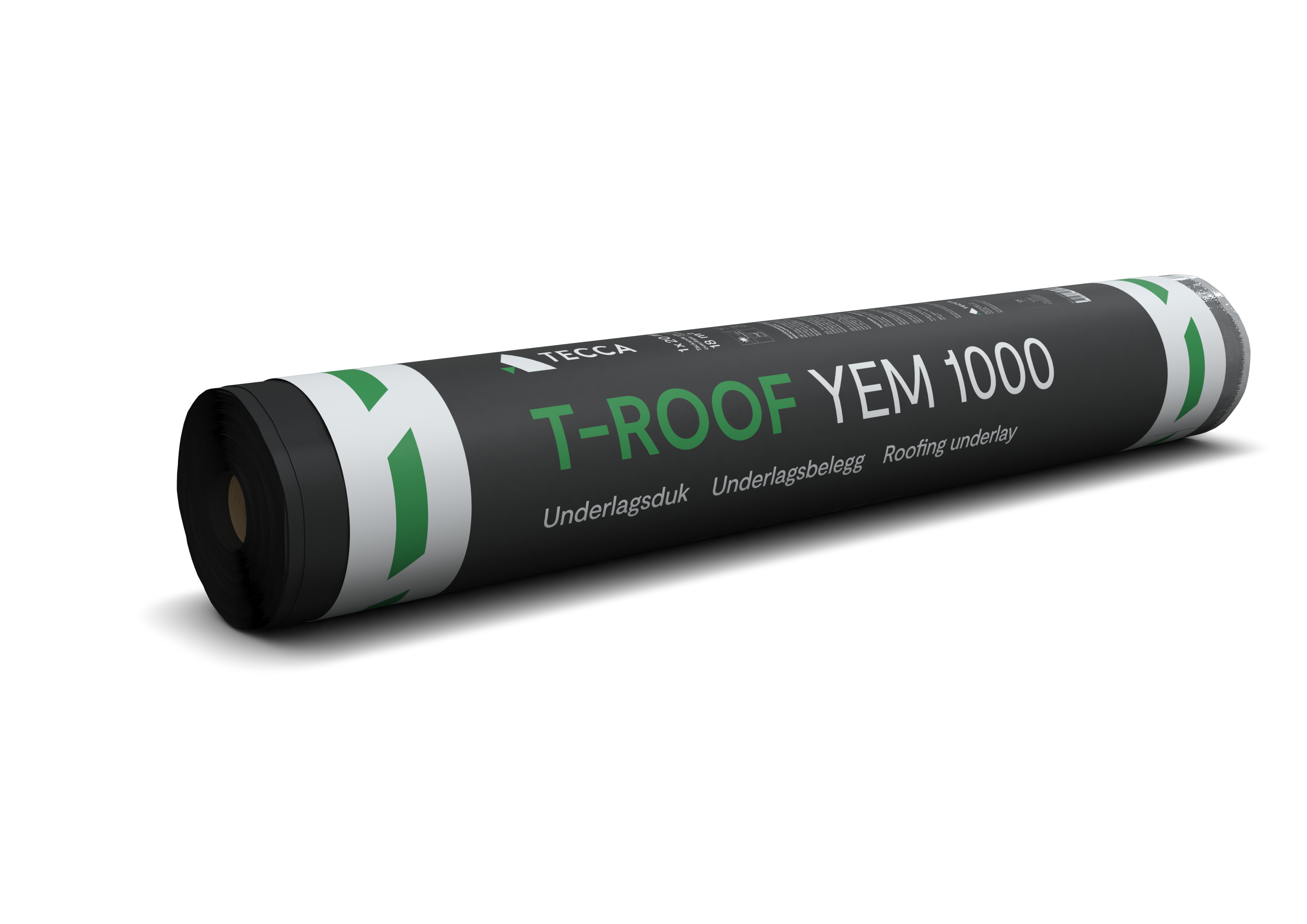 T-Roof YEM 1000 - vår första underlagsduk för svetsade tätskikt