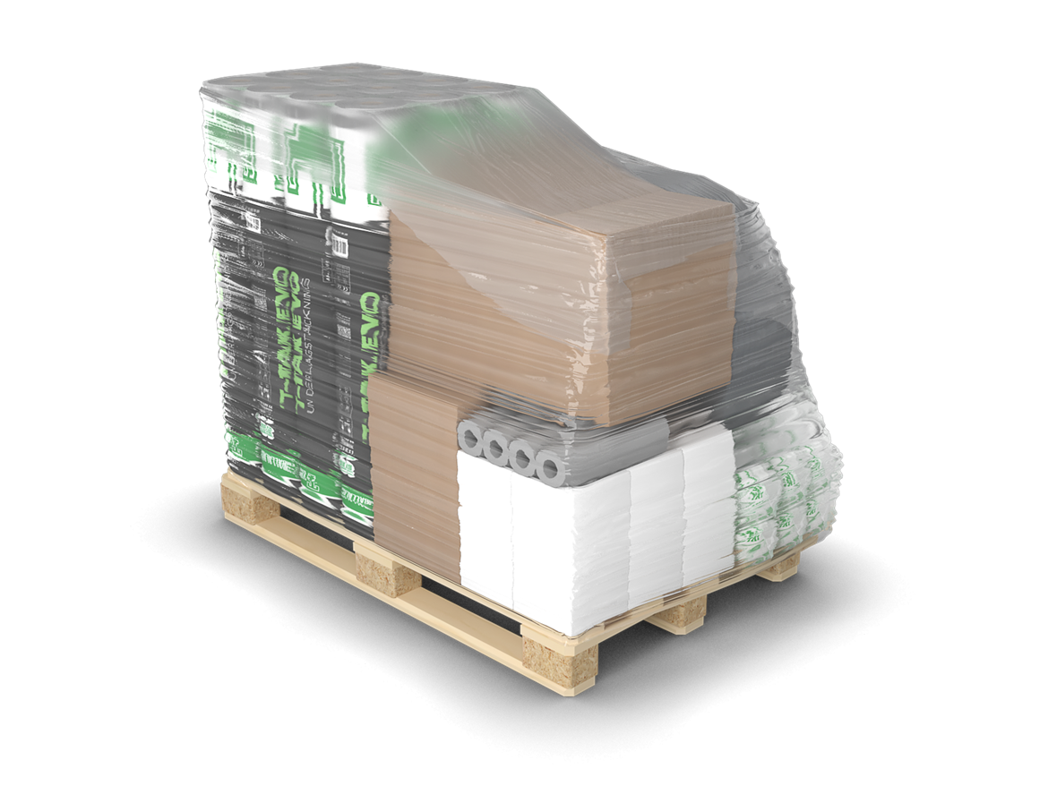 Emballera med maskinsträckfilm